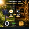 100ft Solar String Lights for Outdoor Décor – 8-Mode Waterproof