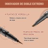 Delineador De Cejas 2 Puntas Impermeable 24h Duración