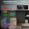 SZELAM Digital Wall Clock with Large Display, 13.6 Inch Large