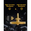 Upgraded Extruder Gear Assembly Replacement Kit Compatible with Bambu Lab