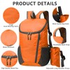 Yoolly Lightweight Foldable Backpack, Small Hiking Rucksack, Waterproof Packable Backpack