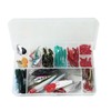 120 PCS Fishing Lures Set Mixed with Tackle Box, Including