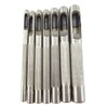 Honbay Leathercraft 7PCS Hollow Leather Hole Punch Round Hole Punch