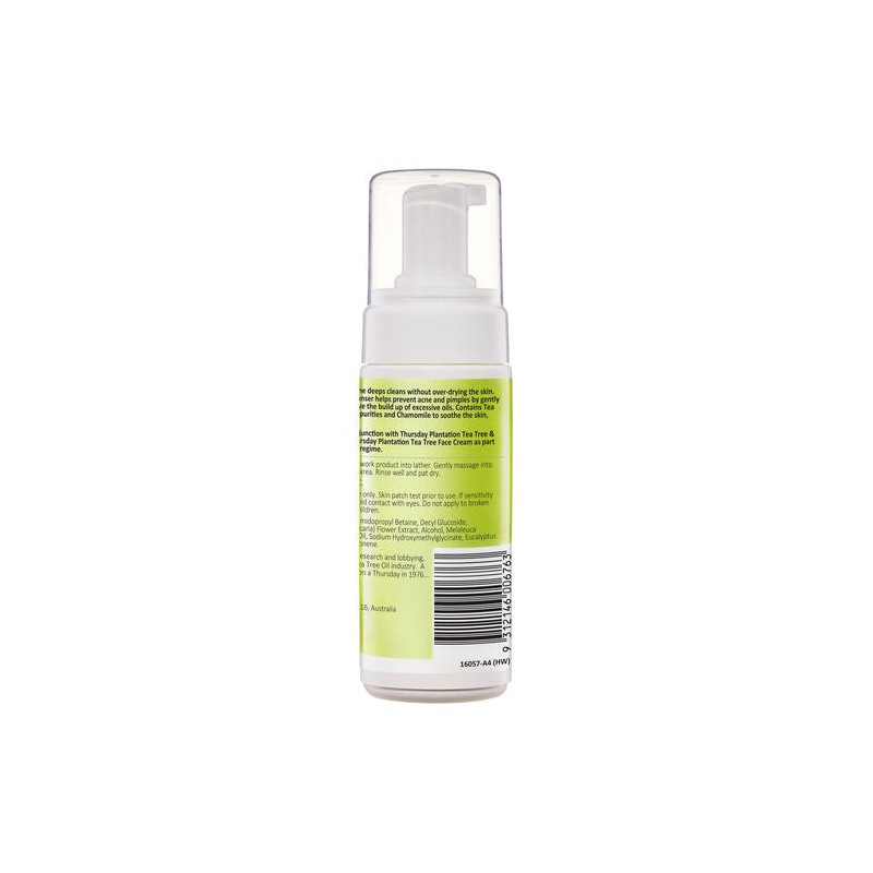 Thursday Plantation Tea Tree Face Wash for Acne 150mL