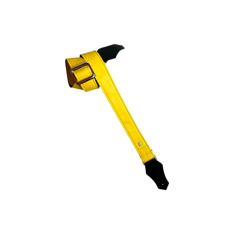 GET'M GET'M Fly Yellow Guitar Strap 2 Inch Guitar Strap