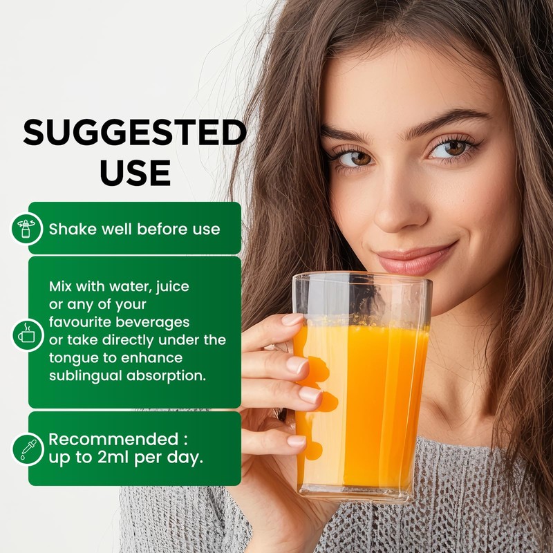 2 Pack Selenium Liquid Drops, 200mcg Liquid Selenium Supplement with