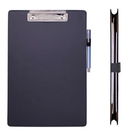 ECEIRO Clipboard with Storage Clipboards with Pen Holder Clip Board with Storage Leather Clipboard Organizer Binder Clipboard-Office School Supplies