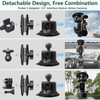 UNSTINCER Suction Cup Mount for DJI Osmo Pocket 3, Action