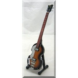 PAUL McCARTNEY Miniature Mini Bass Hofner Beatles