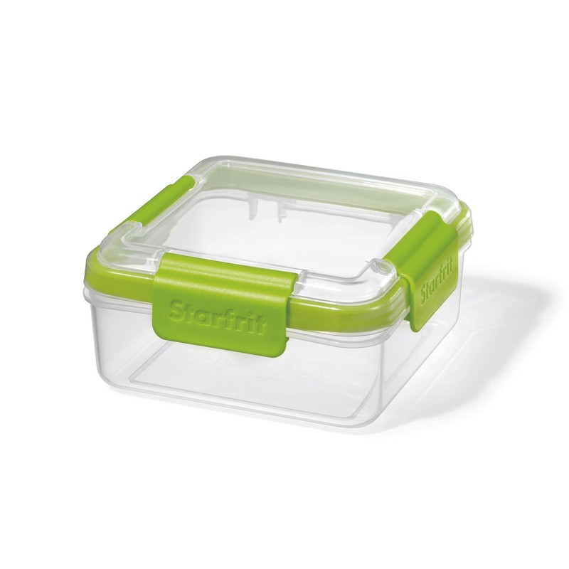 STARFRIT Easy Lunch Square Double Sandwich Container - 32oz/946ml -