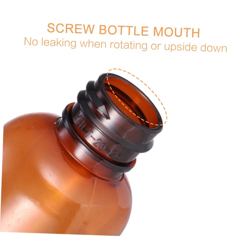 WOONEKY 60ml Travel Bottles for Toiletries Empty Plastic Subpackaging Bottles