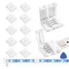 WENHSIN 10-Packs 3-Pin LED Connectors for LED Strip Lights 10MM