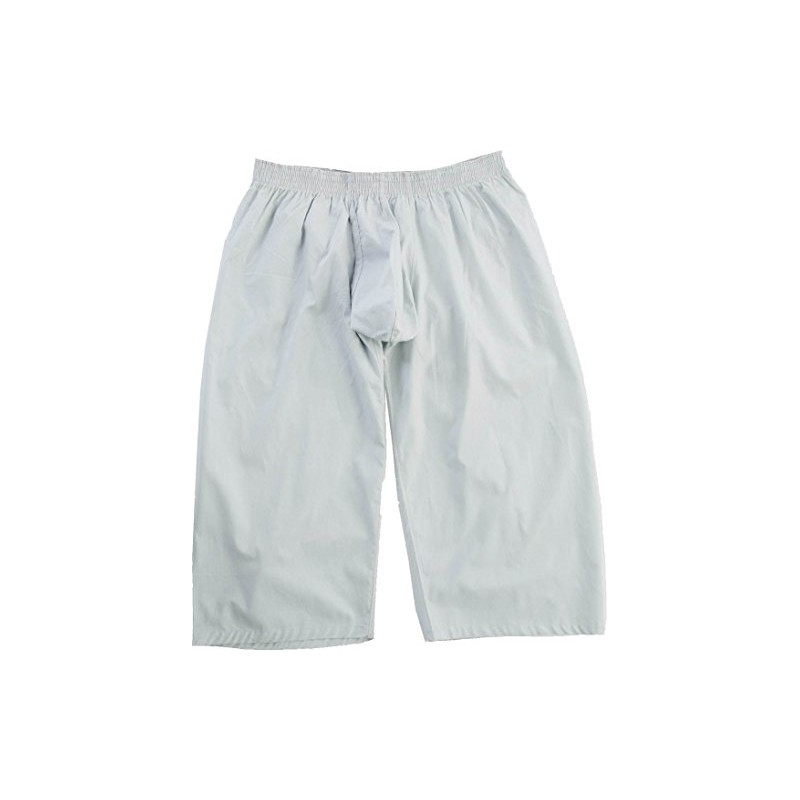 MSPEC Men's Long Boxers Suteteko 3D-Crotch Breathable MS-09 Ice Grey