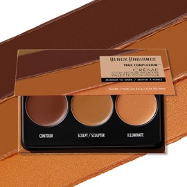 Black Radiance True Complexion Creme Contour Palette, Medium to Dark, 7.5 Gram