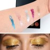 Nivofu 2 Pieces Glitter Eyeshadow Palette, 30 Colours Eyeshadow Palette,