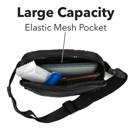 Nightmare On Elm Street Logo Belt Bag, Crossbody Fanny Pack for Women and Men, Adjustable