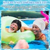 JolliLudo 6 Pcs Extra Large Swimming Cap for Braids and