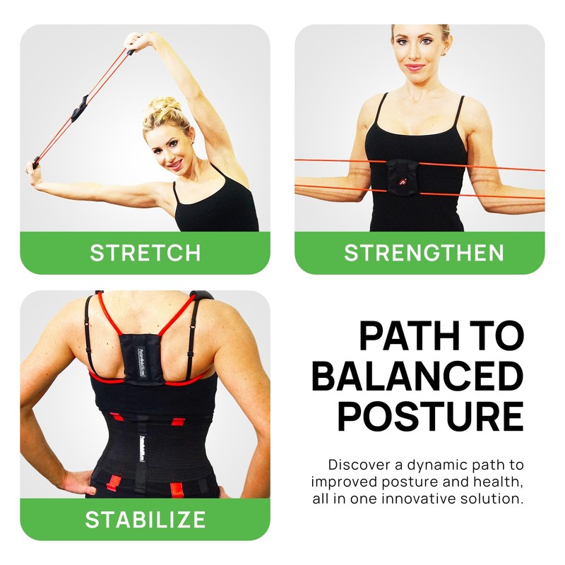 PRIMEKINETIX PostureMedic Dynamic Posture Corrector - Active Resistance Training System