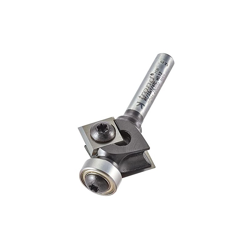 Trend Professional Rota-Tip Guided Bevel Trimmer Router Cutter, 1/4 Inch