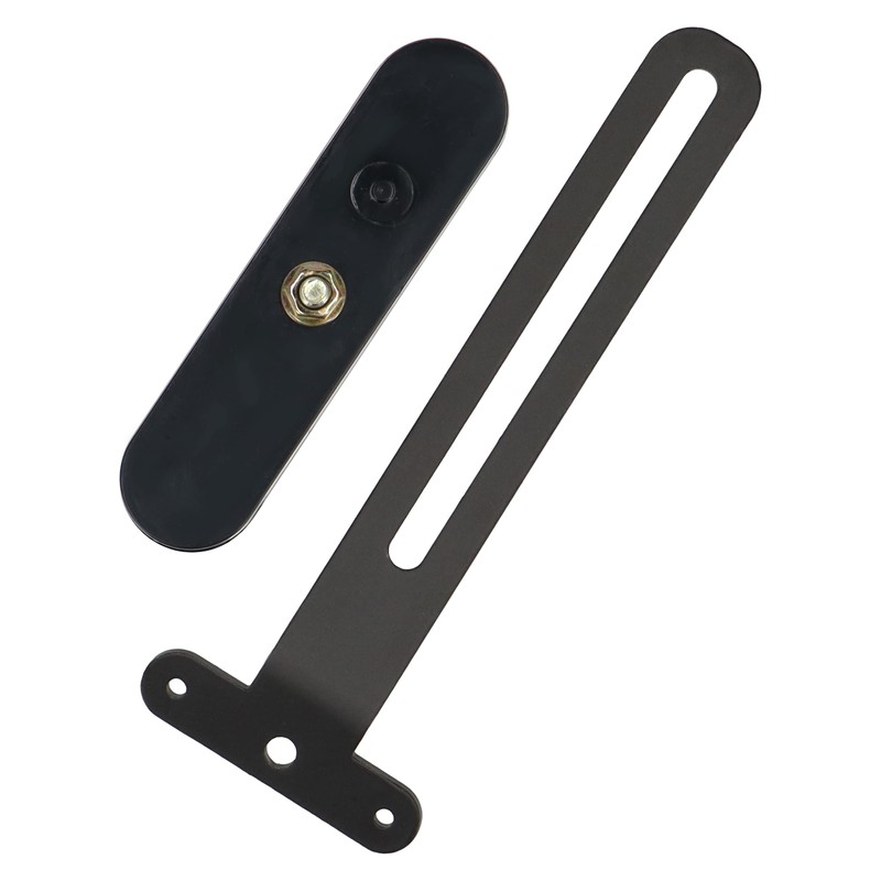 Universal Motorcycle Number Plate Reflector with Holder - E-Approved, Easy