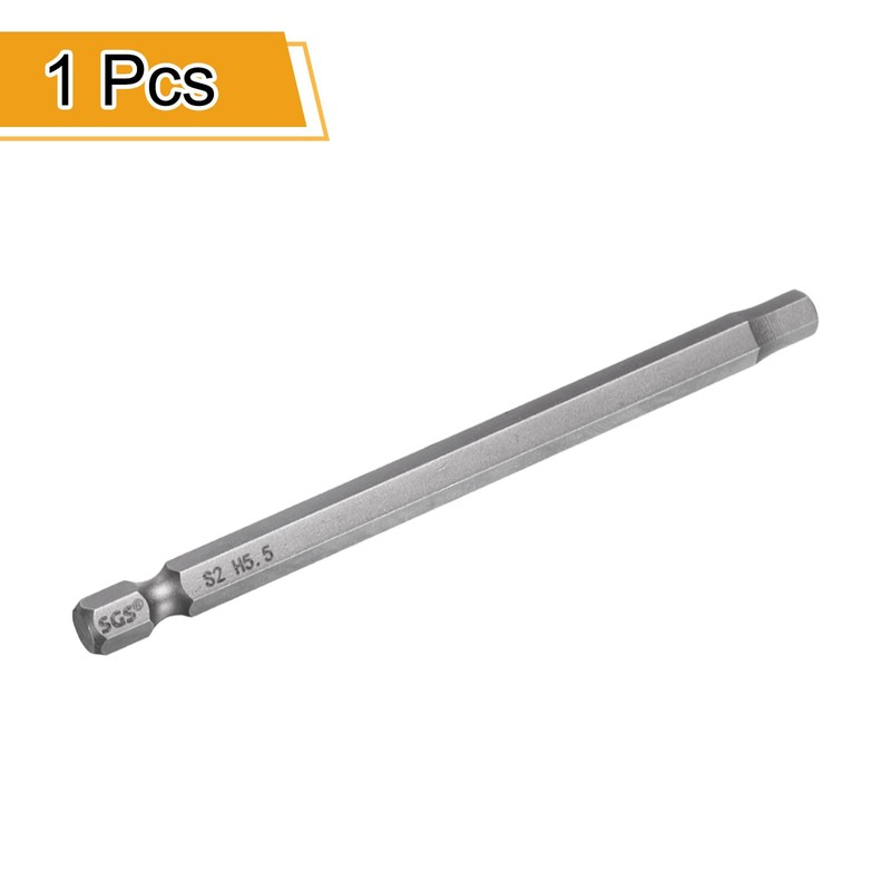 HARFINGTON H5.5 Hex Head Drill Bit Wrench 5.5mm Metric Flat