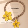 Gold Ankle Bracelet for Women Flower Anklet Summer Beach Vacation