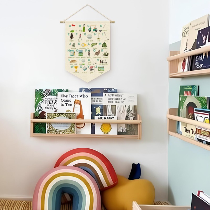 ETVISO Boy Nursery Decor, Golf Nursery Decor for Boys Room,