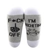 JTOUK Funny Crochet Socks Gift for Crochet Mom Funny Knitting