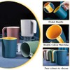 SIYINGSAERY Coffee Cups, Coffee Cups, Plastic, Set of 4, 450