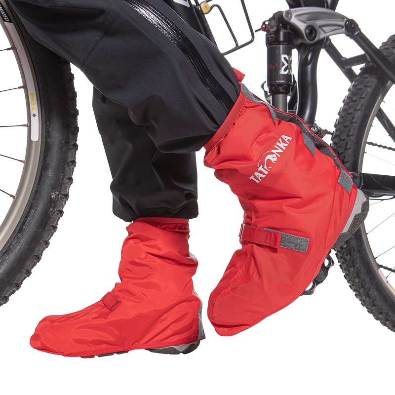 Tatonka Unisex - Adult Velo Gaiter Tendon Boots, Red, S