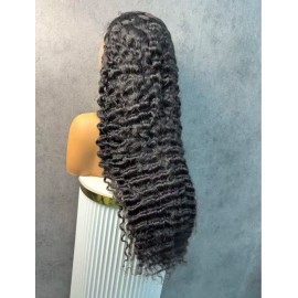 30 32 34 36 38 40 Inch Human Hair Wigs Glueless Full Hd Lace Wigs Precut Raw Cuticle Aligned Hair Unprocessed Lace Front Wigsstyle: Water Wave, stretched length: 12 inches, Lace Size: 5X5