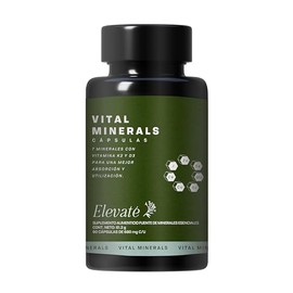 Vital Minerals  Suplemento Multimineral para Adultos  90 Cápsulas Grandes de 777 mg  Con Zinc, Calcio, Selenio y Más  Fortalecimiento del Cabello...  