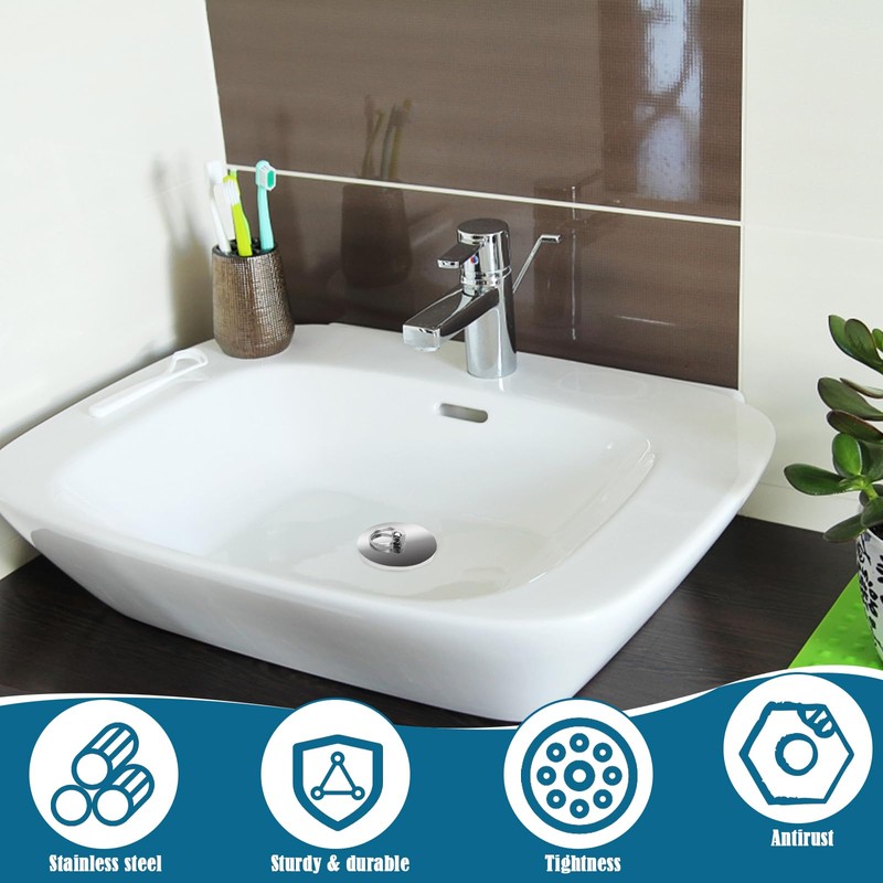 Bathtub Plug, Plug Bathtub Sink Plug, 42-46 mm Drain Plug