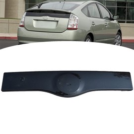 ANTUKO Car Carbon Fiber Liftgate Handle Trim Black Tailgate Cover Replacement for 2004-2009 Prius 76801-47040-C0 76801-47060-C0