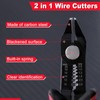 LEONTOOL Wire Stripper, Flash Cutter, Electrician Nipper, Diagonal Pliers, Hobby