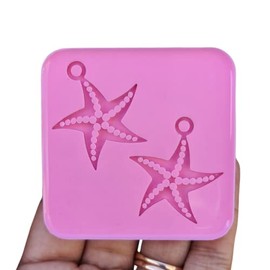 Starfish Silicone Mold - Starfish Mold - Mold for Earrings -Mold for Resin - Mold for Keychain - Mold for Charms