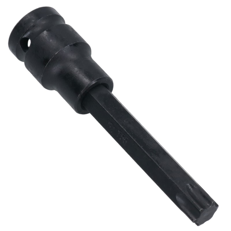 T55 1/2in Drive Deep Impact Impacted Torx Star Male Socket