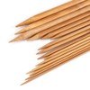 Hilitand 75pcs/Set Knitting Needles Kit, Carbonized Double Pointed Needles in