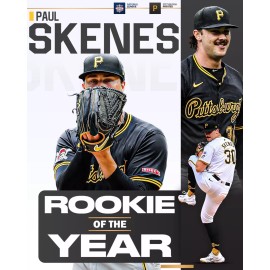 Pittsburgh Pirates Paul Skenes Pittsburgh Pirates 8x10 photo 2024 Rookie of the year NL