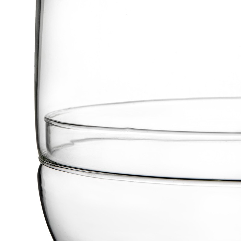 Bloomingville Large Clear Glass Terrarium