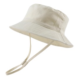 Zsedrut Baby Dinosaur Sun Hat Toddler Kids Summer Hats Sun Protection Caps for Boys Girls Infant Bucket Cap 0-4Y (52CM(2-4Y), Beige)