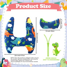 YAOZUP Travel Pillow Children's Car, Children's Car Sleeping Pillow H Shaped, Car Pillow Children, Sleeping Pillow for Car Children, Washable Comfortable Car Sleeping Pillow Neck Pillow Children for