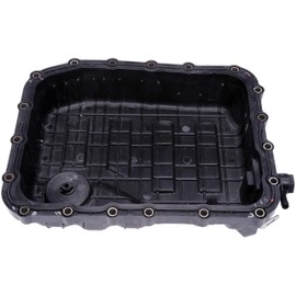 Transmission Pan With Drain Plug And Gasket