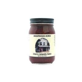 Cherry Jalapeno Salsa by Brownwood Acres (Jalapeño) - Handcrafted in Michigan's Cherry Capital