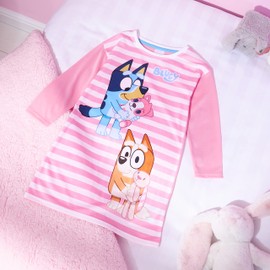 BlueY Nightdress Children's Bingo Pyjamas Sleepwear Girls, pink