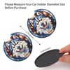 Alaskan Malamute Lovers Car Coasters - 2pcs Dog Lovers Drink