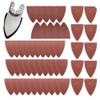 Finger Sanding Sheets Sand Disc Kit, Oscillating Saw Sanding Kit