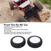 2pcs RC Car Front Tyre 12mm Hex Wheel RC Car