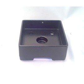 6x6 Post Anchor HD Aluminum Structural - Ornamental- Powder Coated