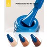 BURANO Gel Nail Polish, Gel Gel Polish 15ml Gel Colors
